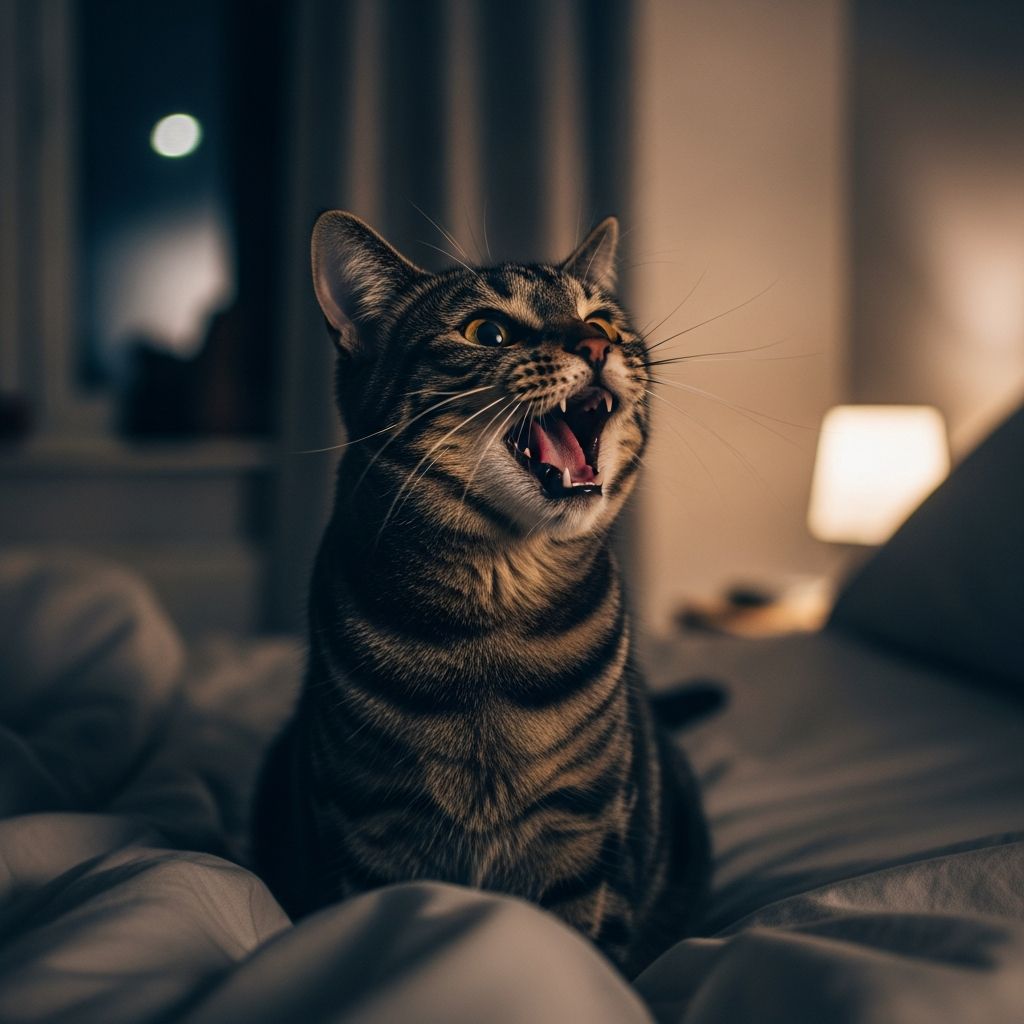 Discover why your cat yowls at night and proven strategies to restore peaceful evenings for both you and your feline friend.