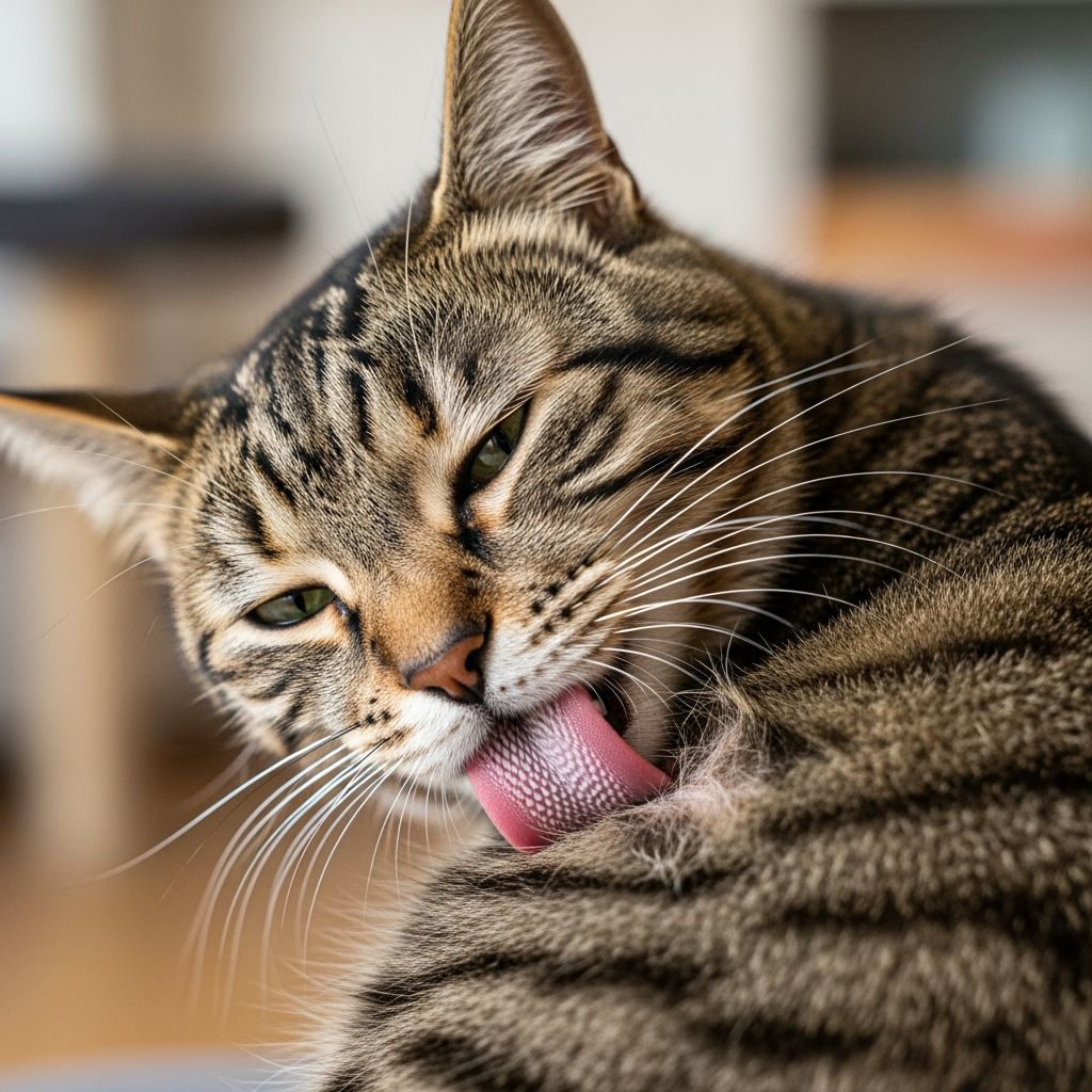 Cat Overgrooming: Causes, Signs, And Vet-Backed Solutions Discover why your cat grooms excessively, spot the warning signs early, and learn effective strategies to restore their healthy coat and comfort.