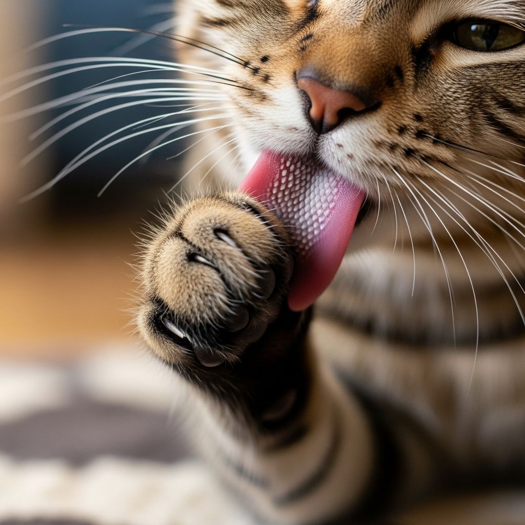 Cat Paw Licking: Causes, Diagnosis, And Home Remedies Discover why your cat licks its paws excessively and learn effective ways to address grooming habits, health issues, and behavioral triggers.