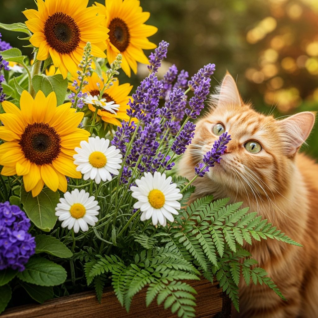 Discover beautiful, non-toxic flowers and plants that let you brighten your home without risking your cat's health and safety.