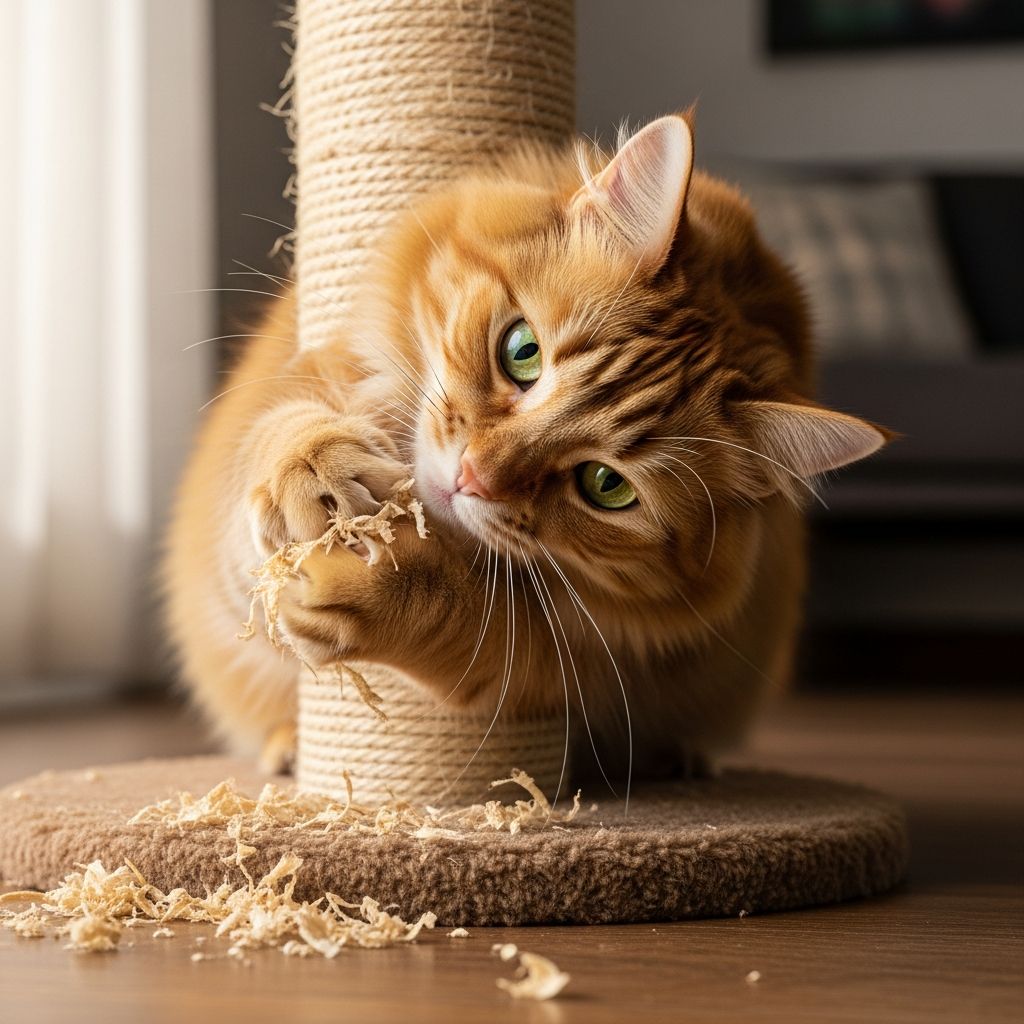 Discover how scratching posts boost cat health, prevent furniture damage, and enhance home harmony for feline owners.