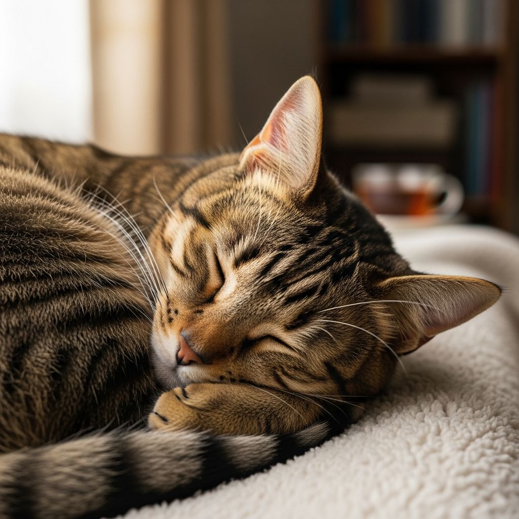 Unlock the secrets behind your cat's favorite sleep poses and discover what they reveal about comfort, safety, and emotions.