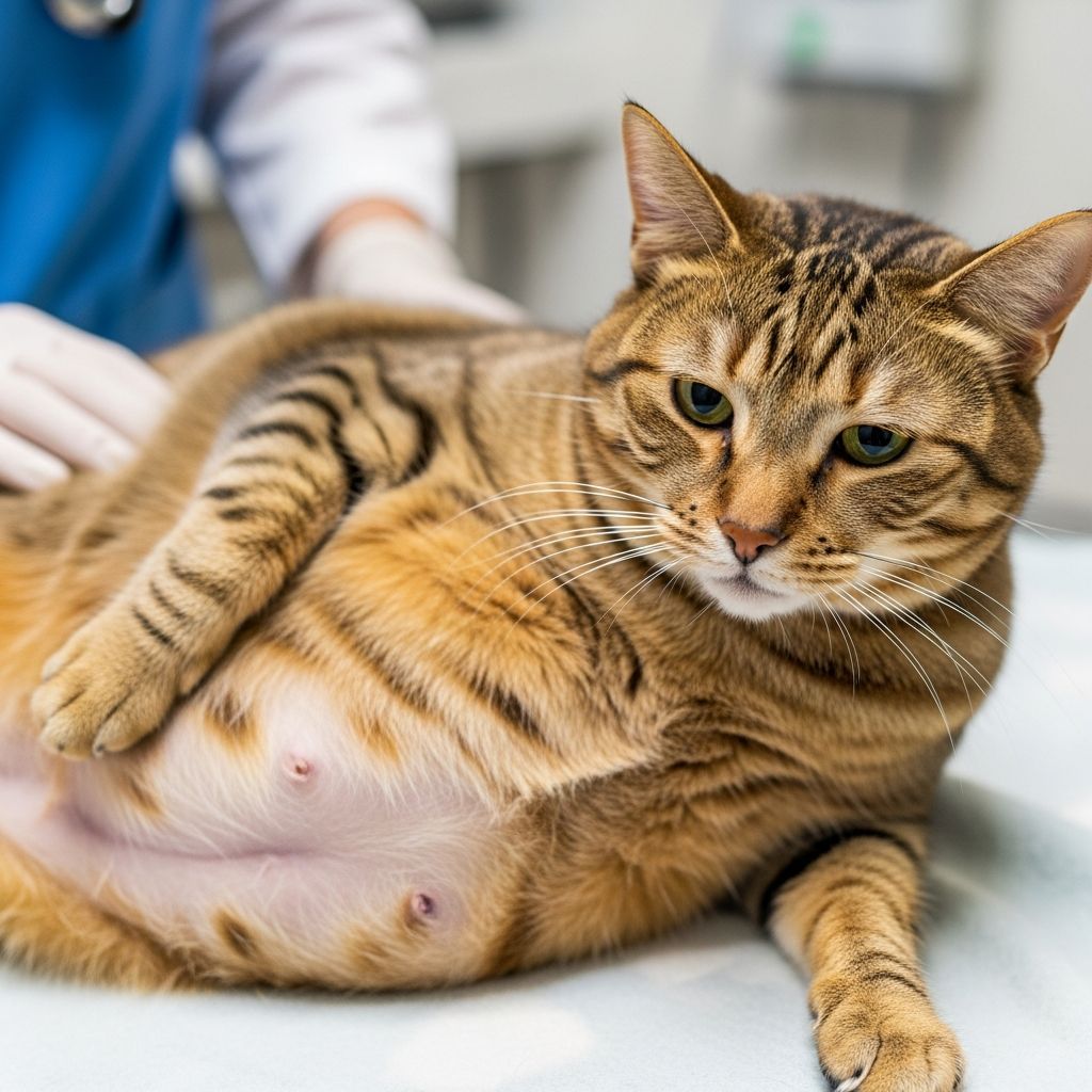 Abdominal Distension In Cats: Causes, Diagnosis, And Care Discover why your cat or kitten has a swollen belly, from parasites to serious diseases, and learn vital steps for diagnosis and care.