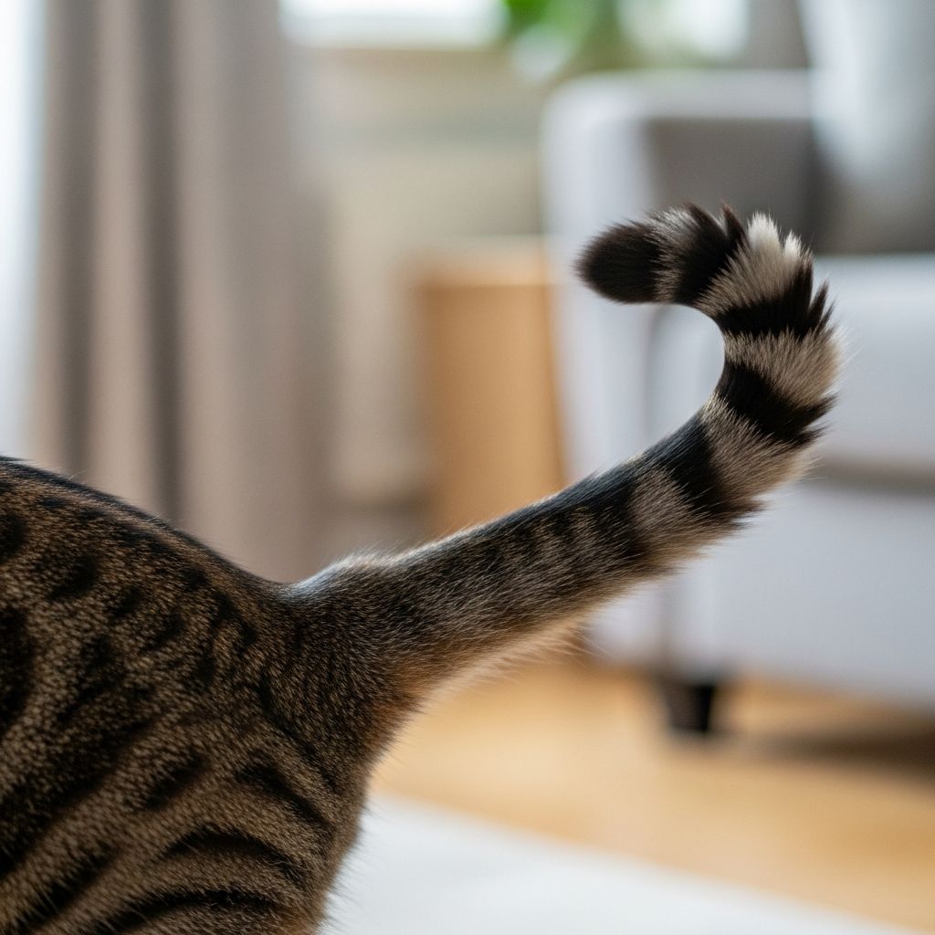 Discover what your cat's tail twitching really means, from normal behaviors to potential health concerns requiring vet attention.