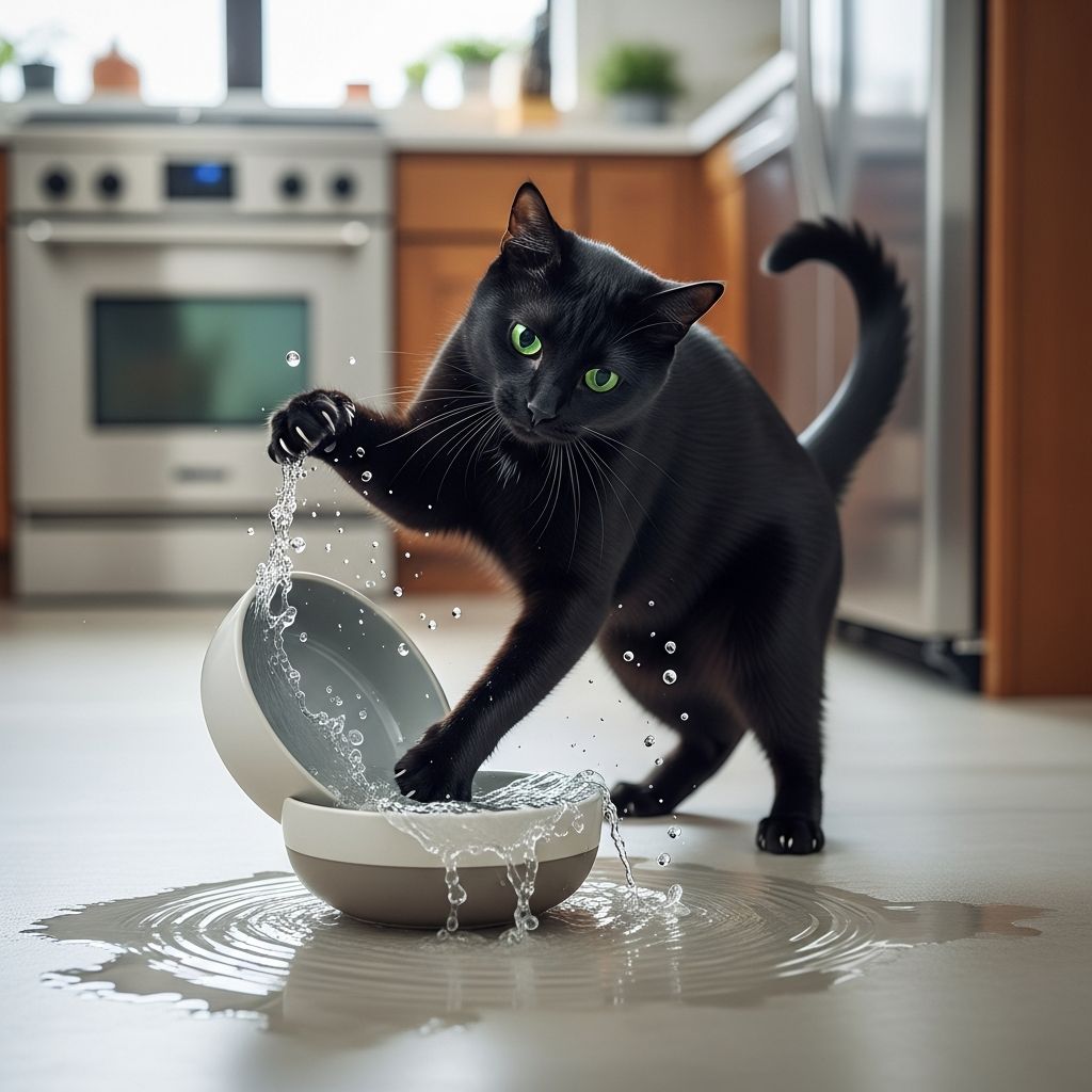 Cat Tipping Water Bowls: Causes and Fixes Discover why your cat knocks over water bowls and expert strategies to stop the spills for a cleaner home.
