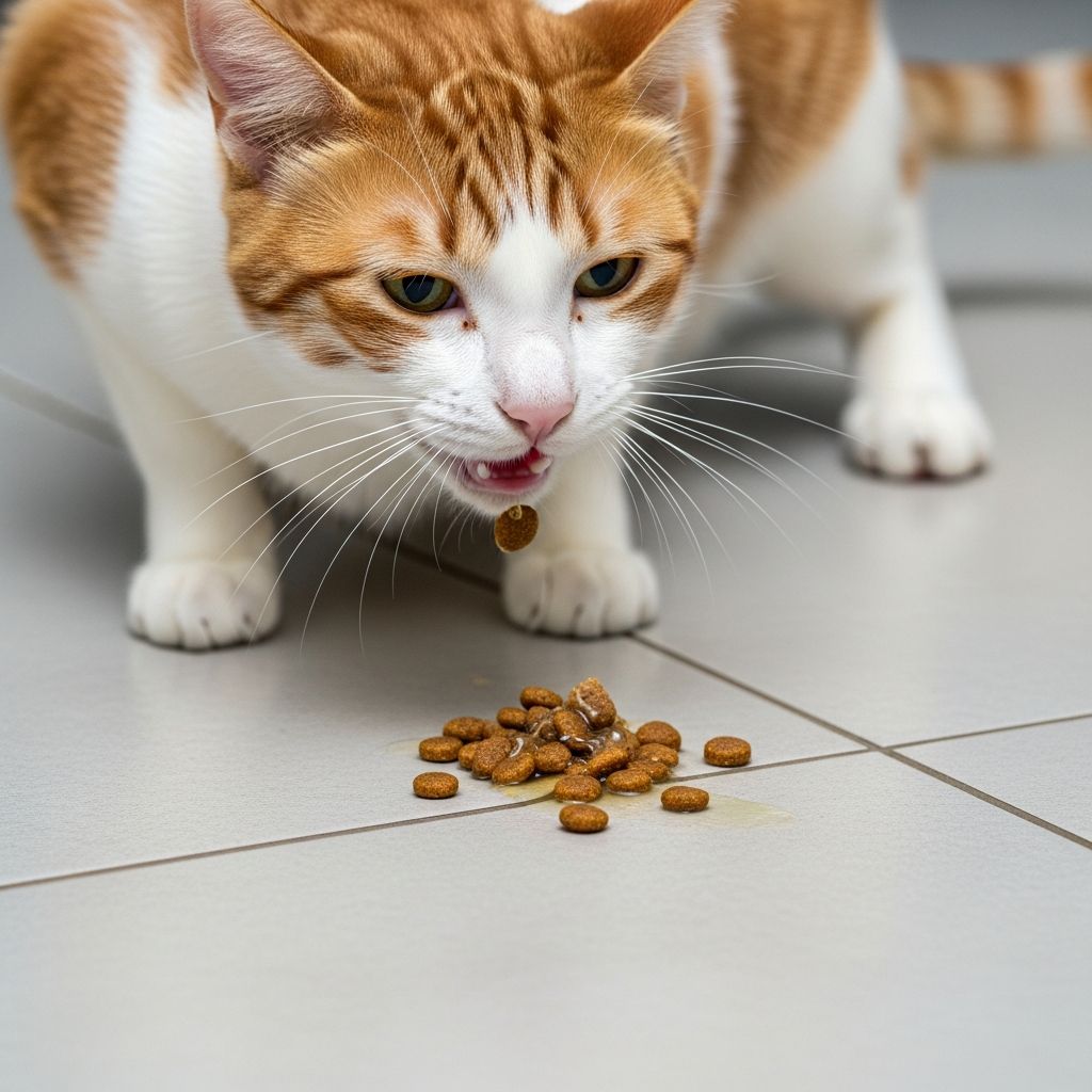 Discover why your cat is vomiting undigested food, from simple eating habits to serious health issues, and learn practical steps to help your feline friend.