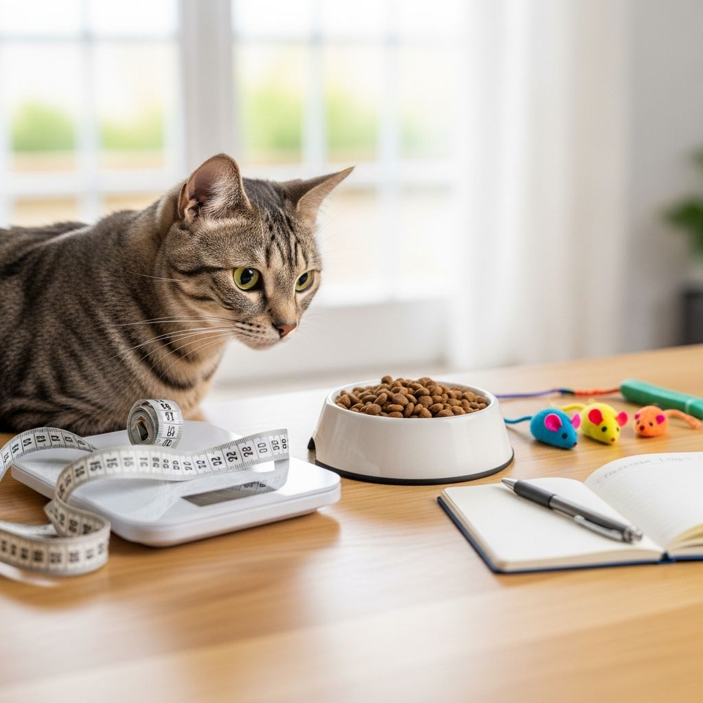 Proven strategies to help your overweight cat achieve a healthier weight through diet, exercise, and monitoring.