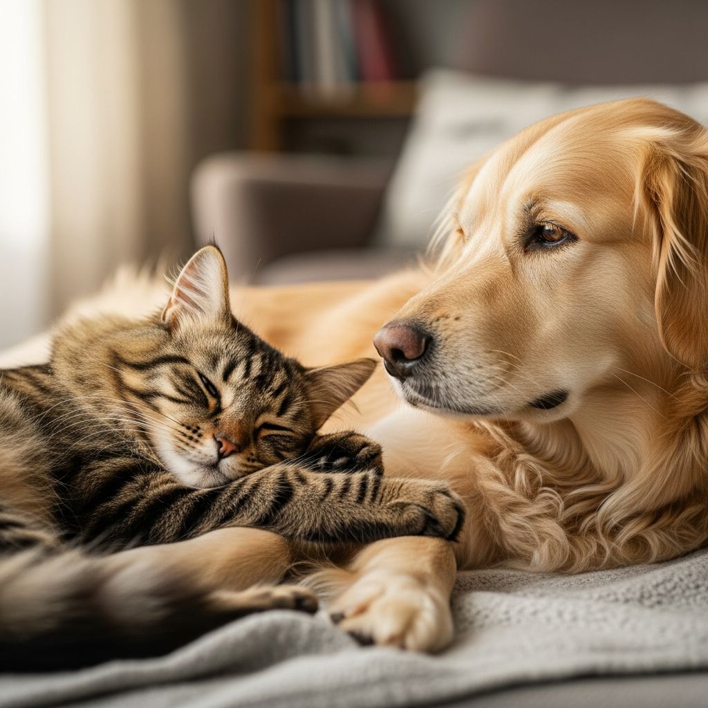 Cats And Dogs: 5 Proven Strategies For Peaceful Coexistence Unravel the truth behind the age-old saying and discover how cats and dogs can thrive together in harmony with proper guidance.