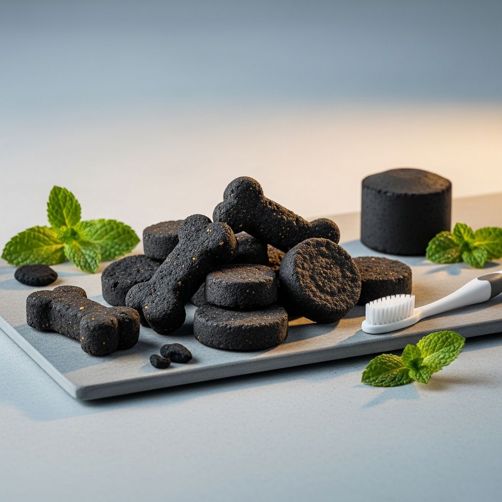 Charcoal Treats for Dogs: Fresh Breath Solutions Discover how activated charcoal dog treats combat bad breath, support digestion, and promote dental wellness for a healthier, happier pup.