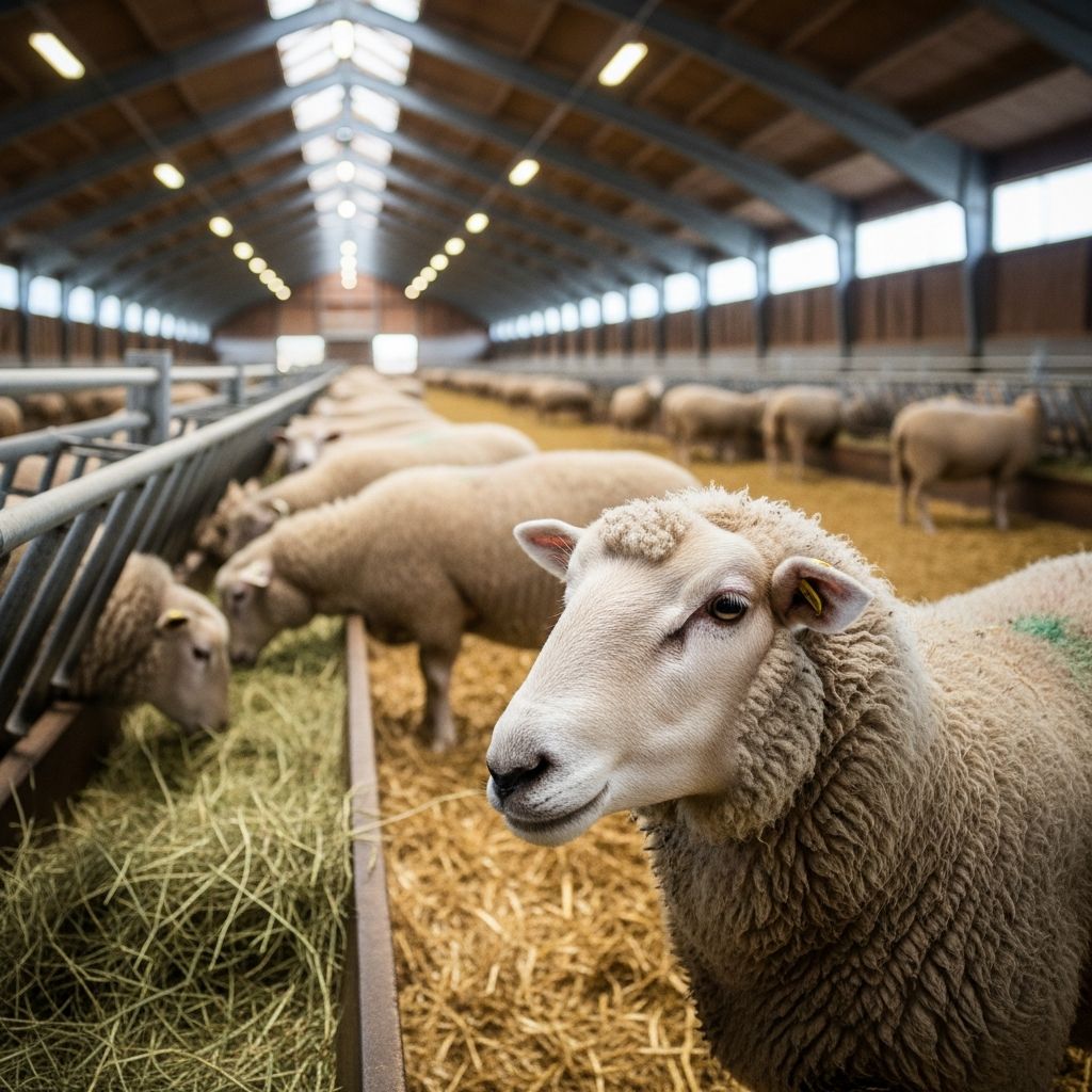 Comprehensive Sheep Care and Housing Standards Essential guidelines for maintaining healthy flocks through proper housing, feeding, and disease prevention strategies.
