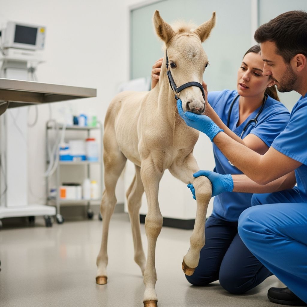 Discover the origins, signs, and management strategies for birth-related skeletal disorders affecting young horses and foals.