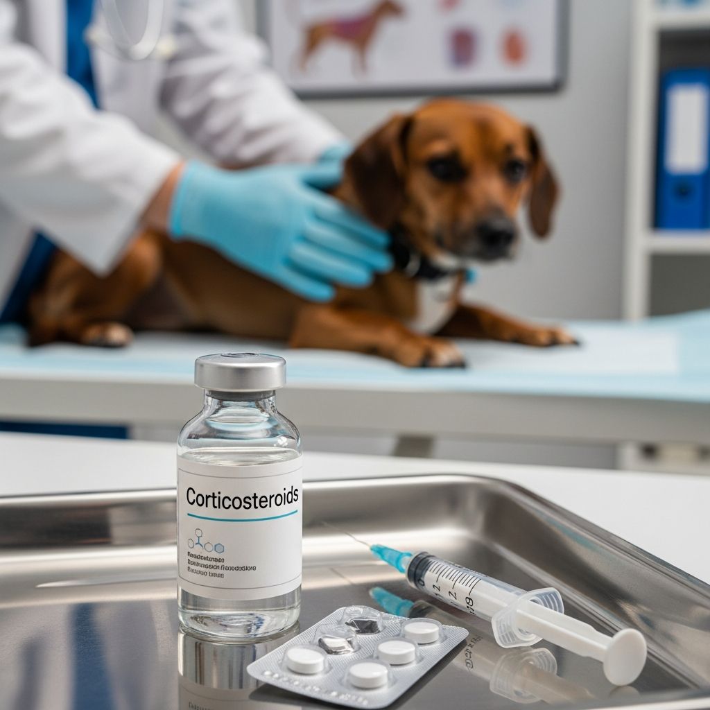 Exploring the vital role of corticosteroids in managing inflammation, allergies, and immune disorders in animals with balanced insights on benefits and risks.