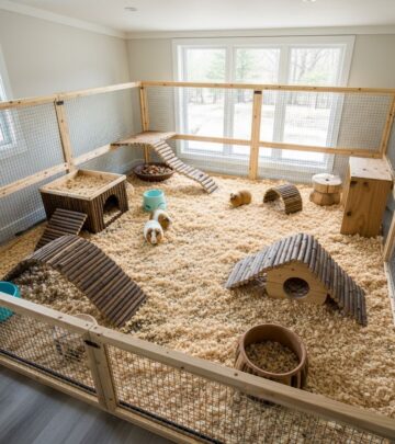 Discover expert tips on designing a safe, spacious, and enriching living space for your guinea pigs to thrive long-term.