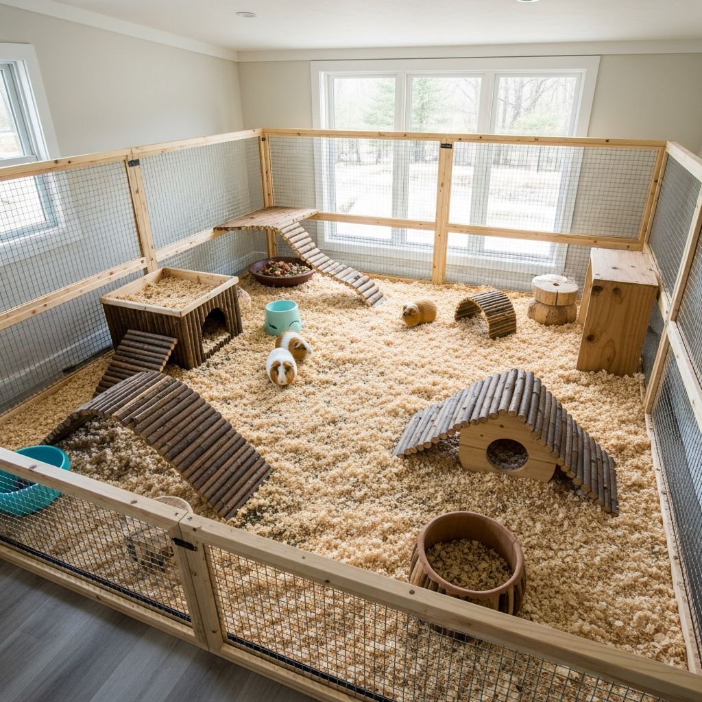 Creating The Ideal Guinea Pig Habitat: Essential Guide Discover expert tips on designing a safe, spacious, and enriching living space for your guinea pigs to thrive long-term.