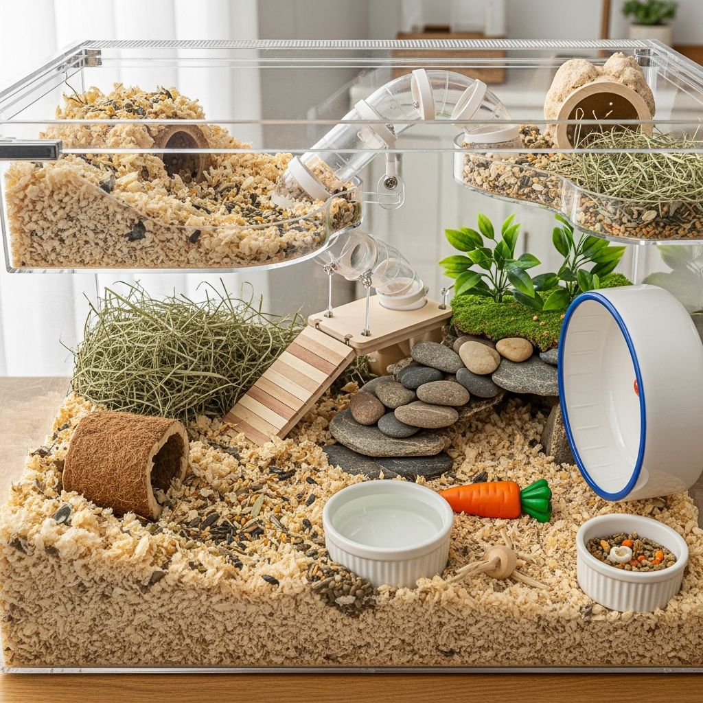 Hamster Habitat: Complete Guide To Ideal Homes Discover essential steps to build a safe, enriching home for your hamster with expert tips on enclosures, bedding, and daily maintenance.