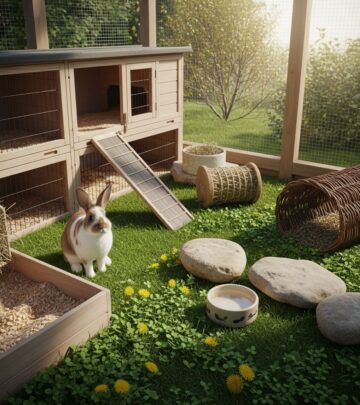 Discover expert tips on designing a safe, stimulating home for your pet rabbit to ensure their health and happiness.