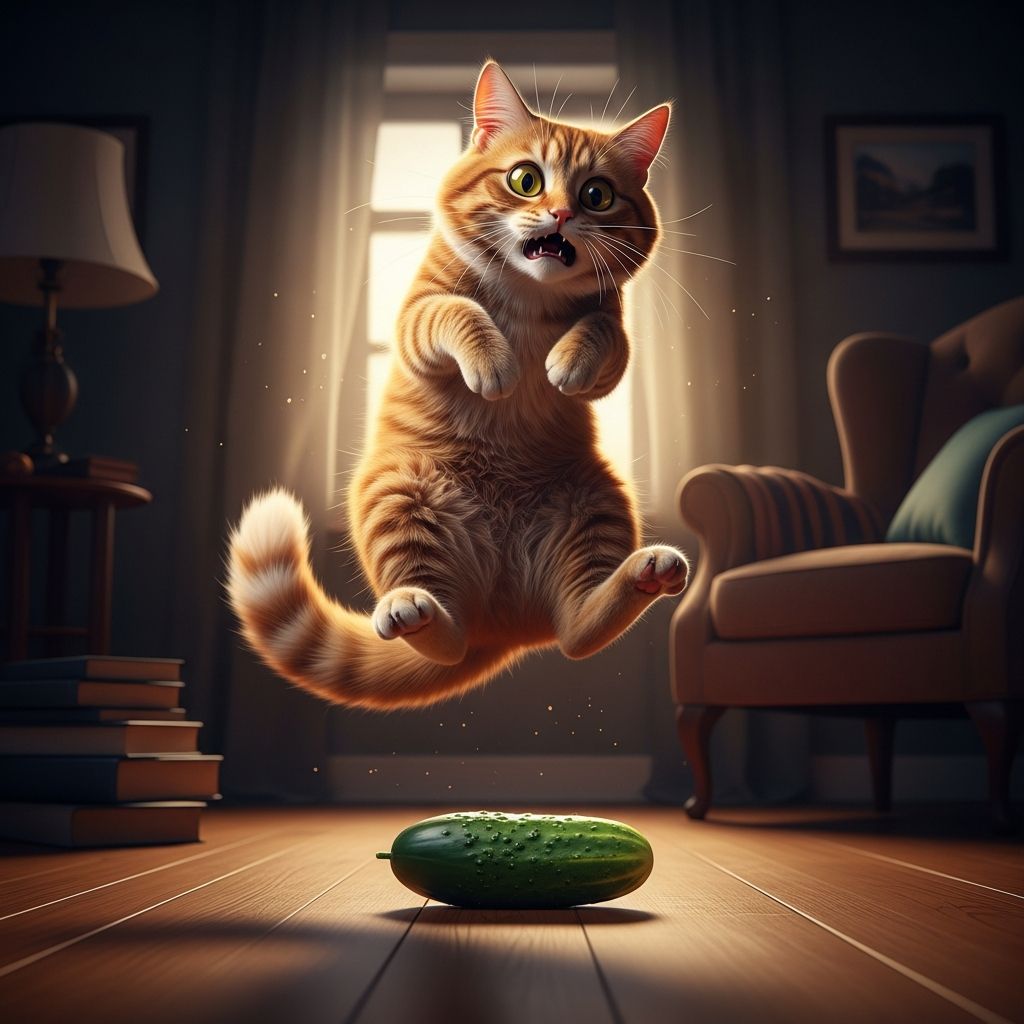 Why Cats Are Scared Of Cucumbers: Expert Guide Discover the instincts and science behind cats' dramatic reactions to cucumbers and why this viral trend harms your pet.