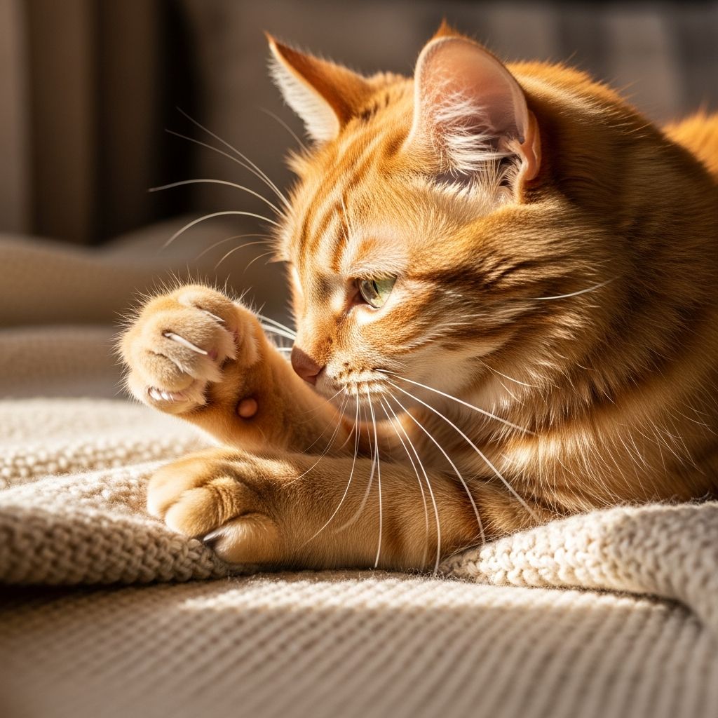 Decoding the Cat Knead: Instincts Unveiled Explore the fascinating reasons behind your cat's kneading habit, from kitten roots to adult comforts and bonding signals.