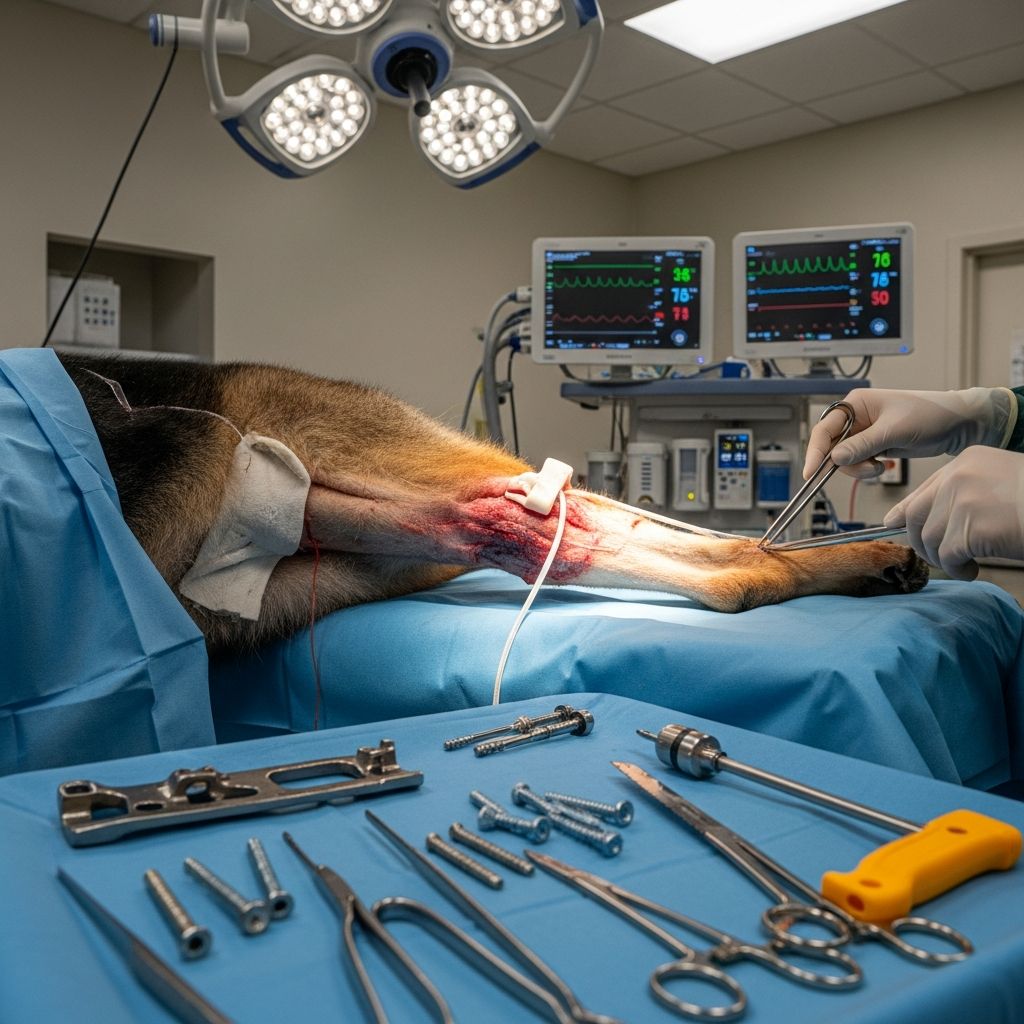 Decoding Dog Orthopedic Surgeries: Key Procedures Explained Empower yourself with clear explanations of common dog orthopedic surgeries like TPLO, THR, FHO, TTA, and more to confidently discuss options with your vet.