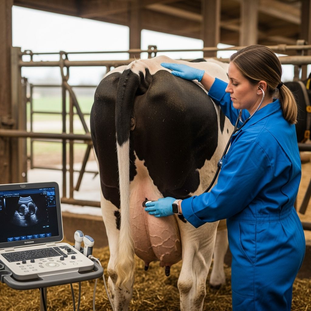 Diagnosing Pregnancy In Cattle: 4 Reliable Methods Master essential techniques for accurate cattle pregnancy checks to boost herd efficiency and profitability.