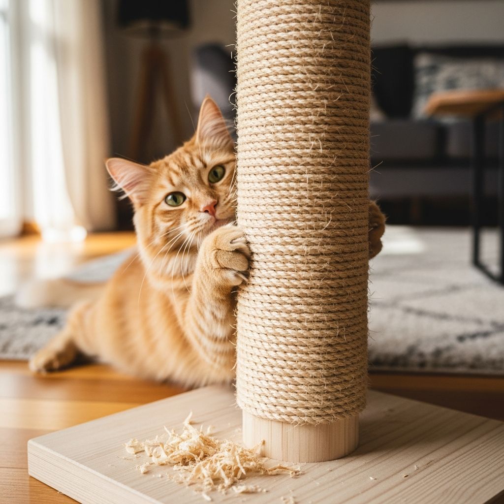 DIY Cat Scratching Posts: Easy Builds For Happy Felines Discover easy homemade scratching posts that keep your cat happy, protect your furniture, and promote natural behaviors with budget-friendly materials.