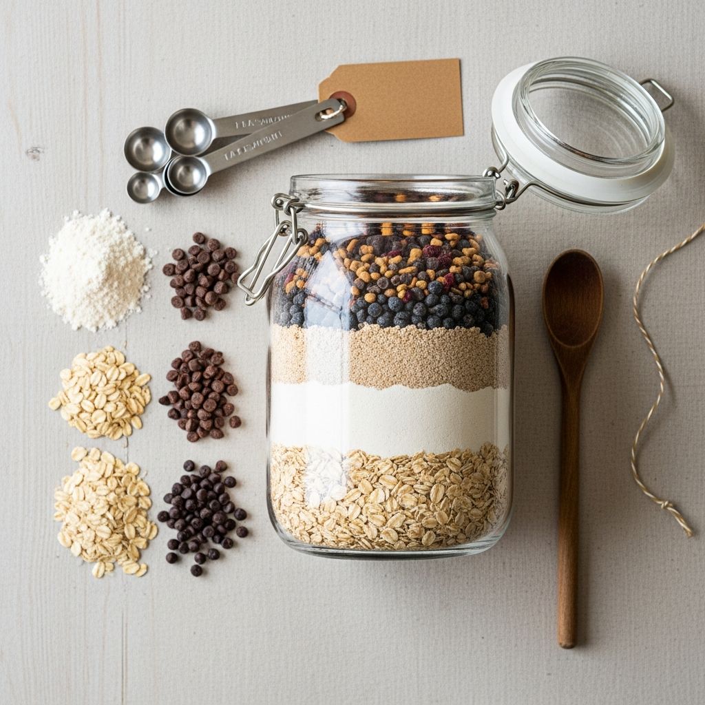 Craft thoughtful homemade dog cookie mixes in jars for gifts or easy baking, using safe ingredients your pup will love.