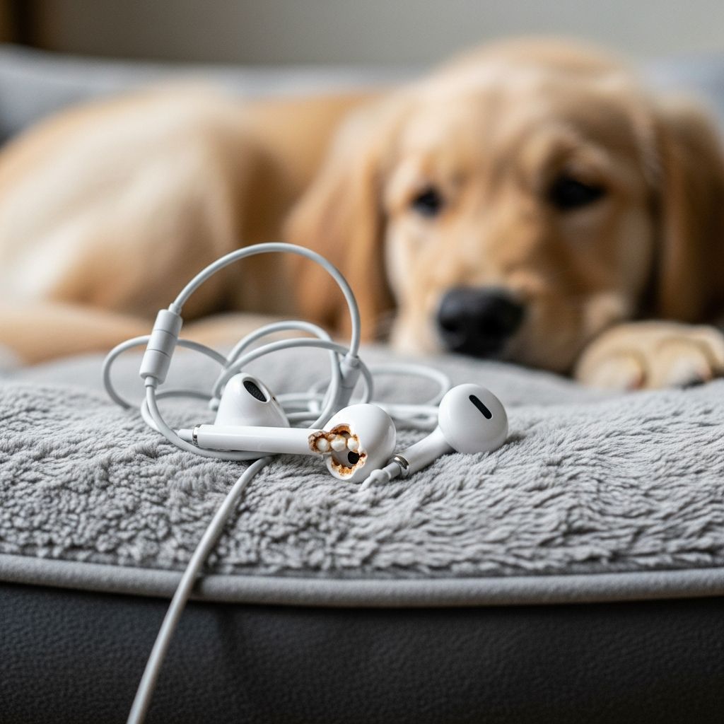 Dog Ate Earbuds: Risks, Signs, And Vet-Approved Steps Discover the dangers when dogs swallow earbuds and get expert steps for safe handling and recovery.