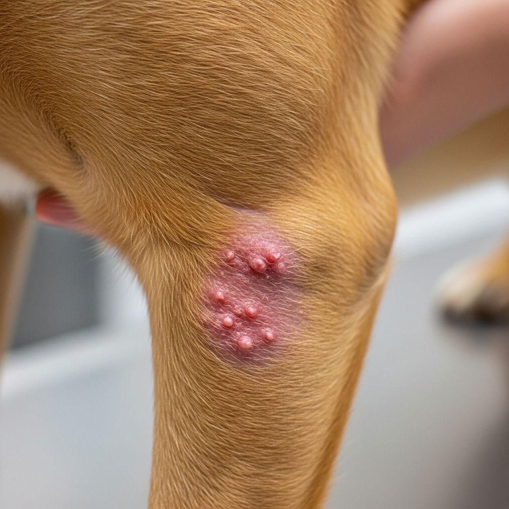Inner Leg Rashes in Dogs: Causes and Solutions Complete guide to diagnosing and treating recurring skin conditions on your dog's inner legs