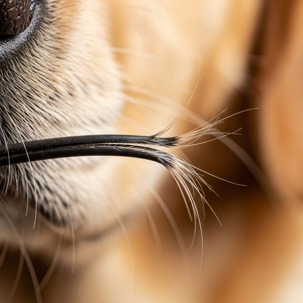Dog Whiskers: Frayed Ends Explained, An Owner’s Guide Discover why dog whiskers develop split or frayed ends, their vital sensory roles, and expert tips for proper care and maintenance.