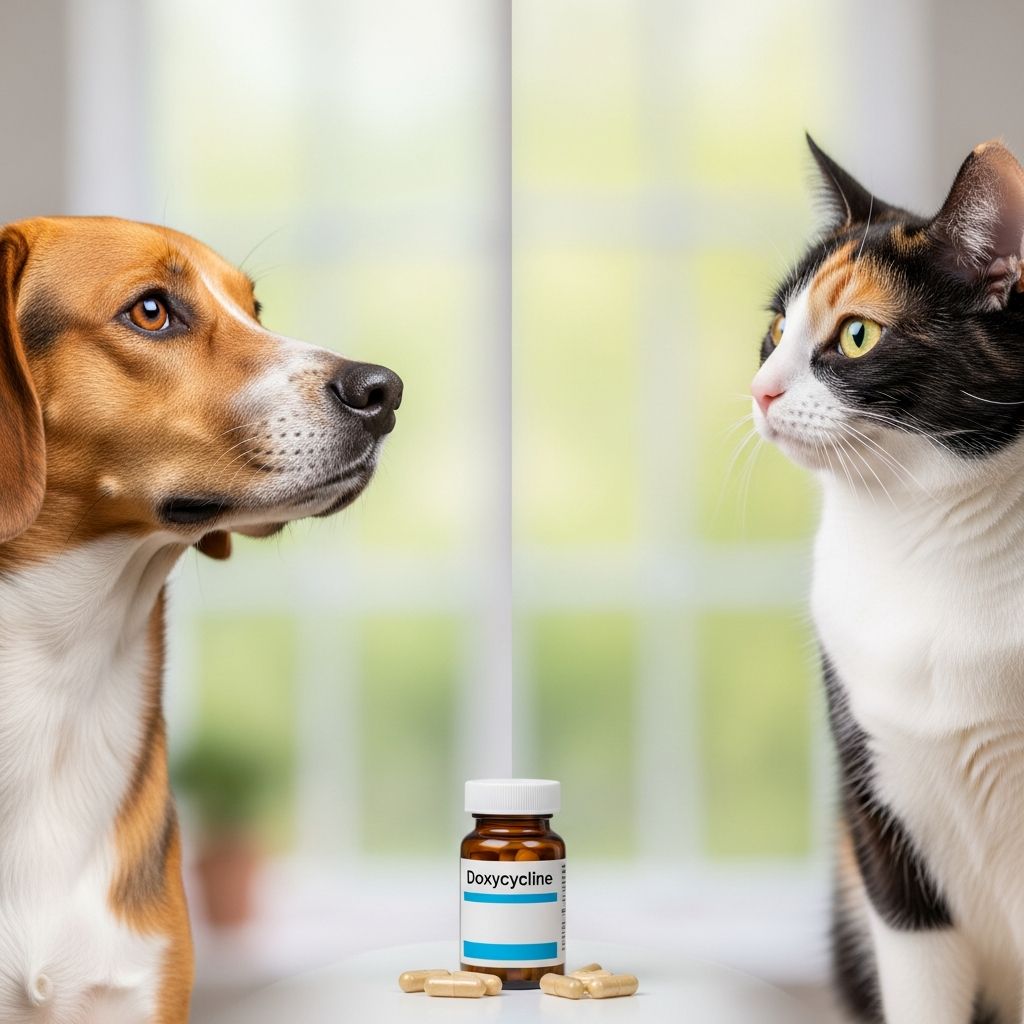 Doxycycline for Pets: Guide for Dogs and Cats Discover how doxycycline treats bacterial infections in dogs and cats, from dosages to side effects and safe administration tips for optimal pet health.