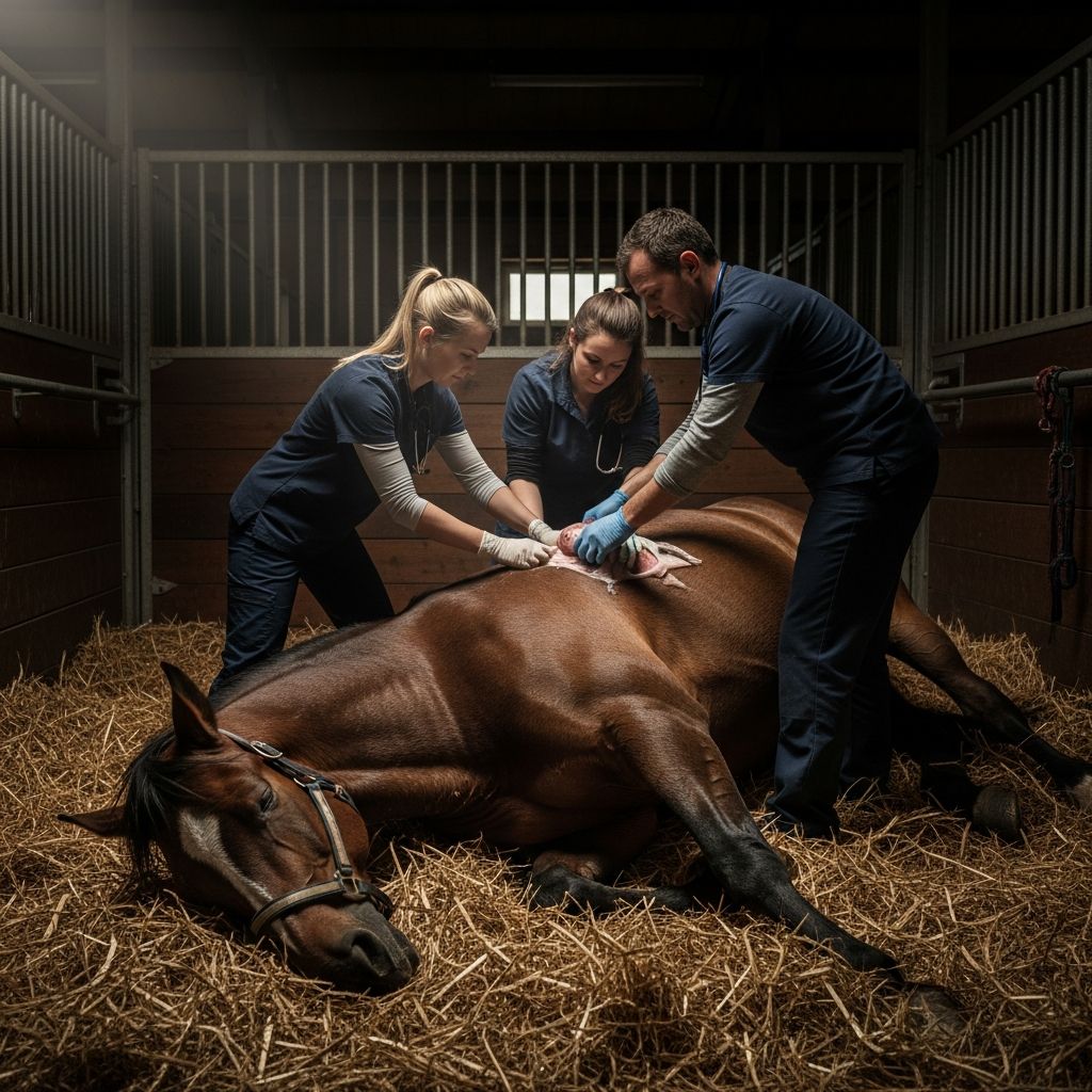 Dystocia In Horses: Expert Guide To Diagnosis & Treatment Understanding causes, rapid interventions, and survival strategies for difficult foaling in mares to protect both dam and foal.