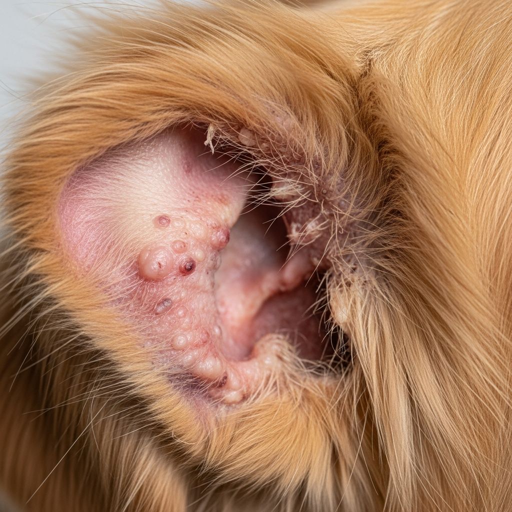 Ear Contact Dermatitis In Pets: 3 Stages, Signs, Treatment Explore causes, symptoms, diagnosis, and treatments for ear contact dermatitis in dogs and cats to keep your pet comfortable.