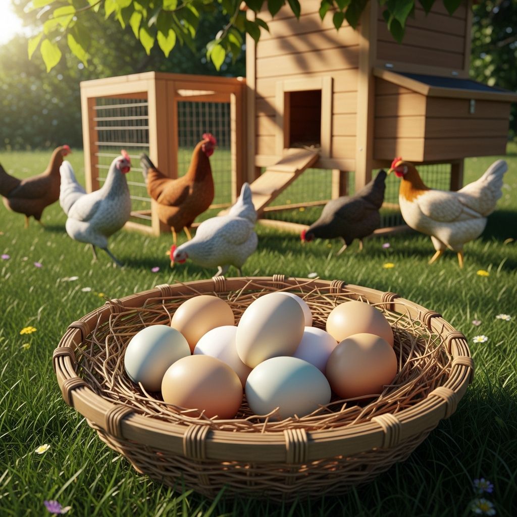Undefined Egg Production In Backyard Chickens: Up To 300 Eggs Master the essentials of chicken egg laying, breeding, and care for thriving backyard flocks and bountiful harvests.