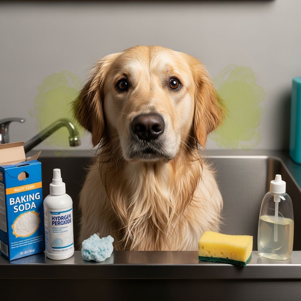 Discover proven methods to swiftly remove stubborn skunk spray from your dog's fur, skin, and surroundings for a fresh start.