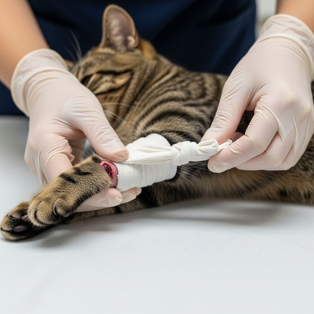 Emergency Tourniquet Application for Cats Life-saving techniques for controlling severe feline bleeding emergencies
