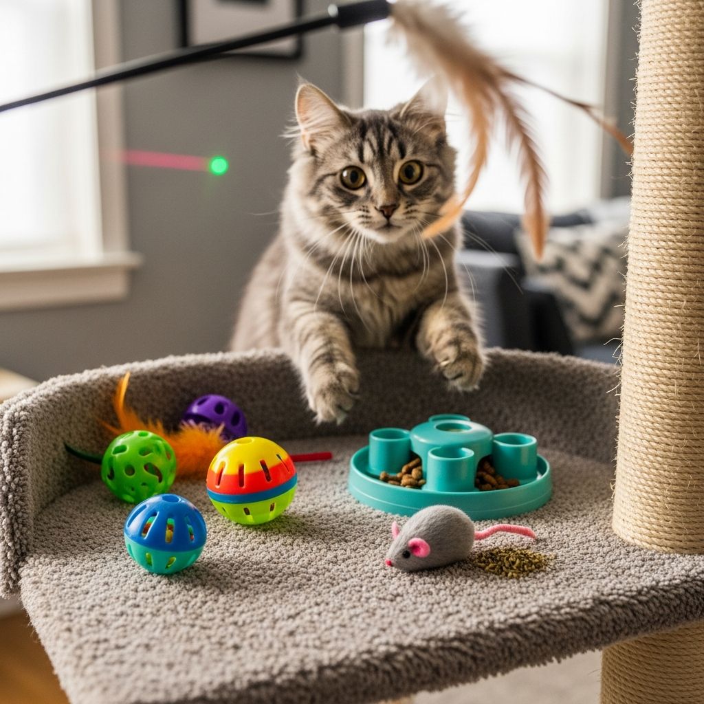 Unlock the power of interactive cat toys to boost mental sharpness, physical health, and happiness in your feline friend every day.