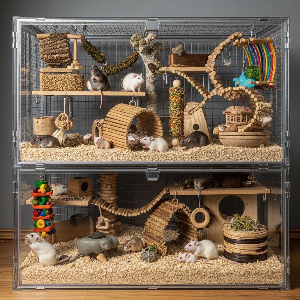 Enriching Rodent Lives: Toys and Habitats for Rats and Mice Discover essential toys, habitats, and strategies to boost the well-being of pet rats and mice through thoughtful environmental enrichment.