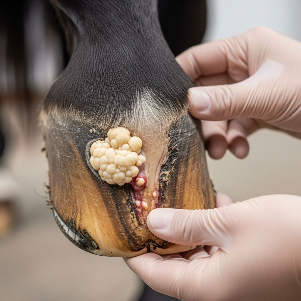 Understanding Equine Canker: Diagnosis and Management A comprehensive guide to recognizing and treating hoof canker in horses