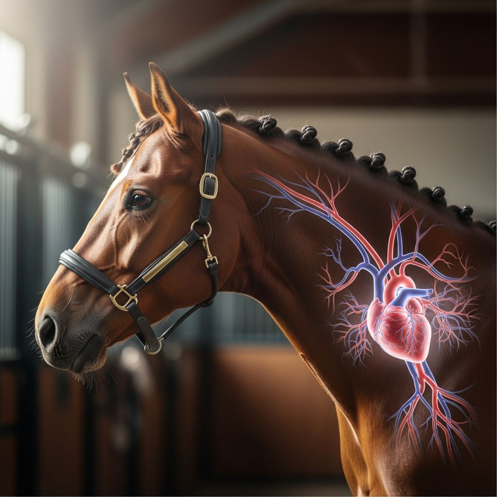 Understanding Heart and Circulatory Disorders in Horses Comprehensive guide to recognizing and managing cardiovascular conditions in horses