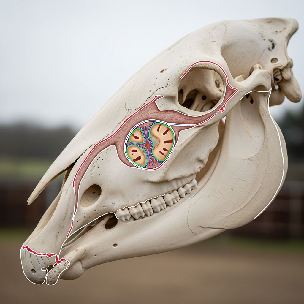 Equine Sinus Disease: Understanding Anatomy and Treatment Comprehensive guide to paranasal sinus disorders in horses and clinical management strategies