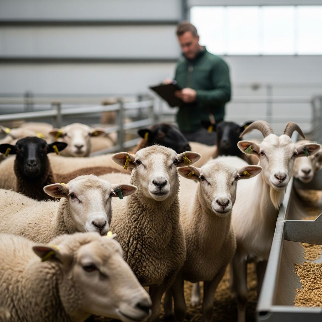 Master hormonal techniques to align breeding cycles in sheep and goats for optimal farm productivity and management efficiency.