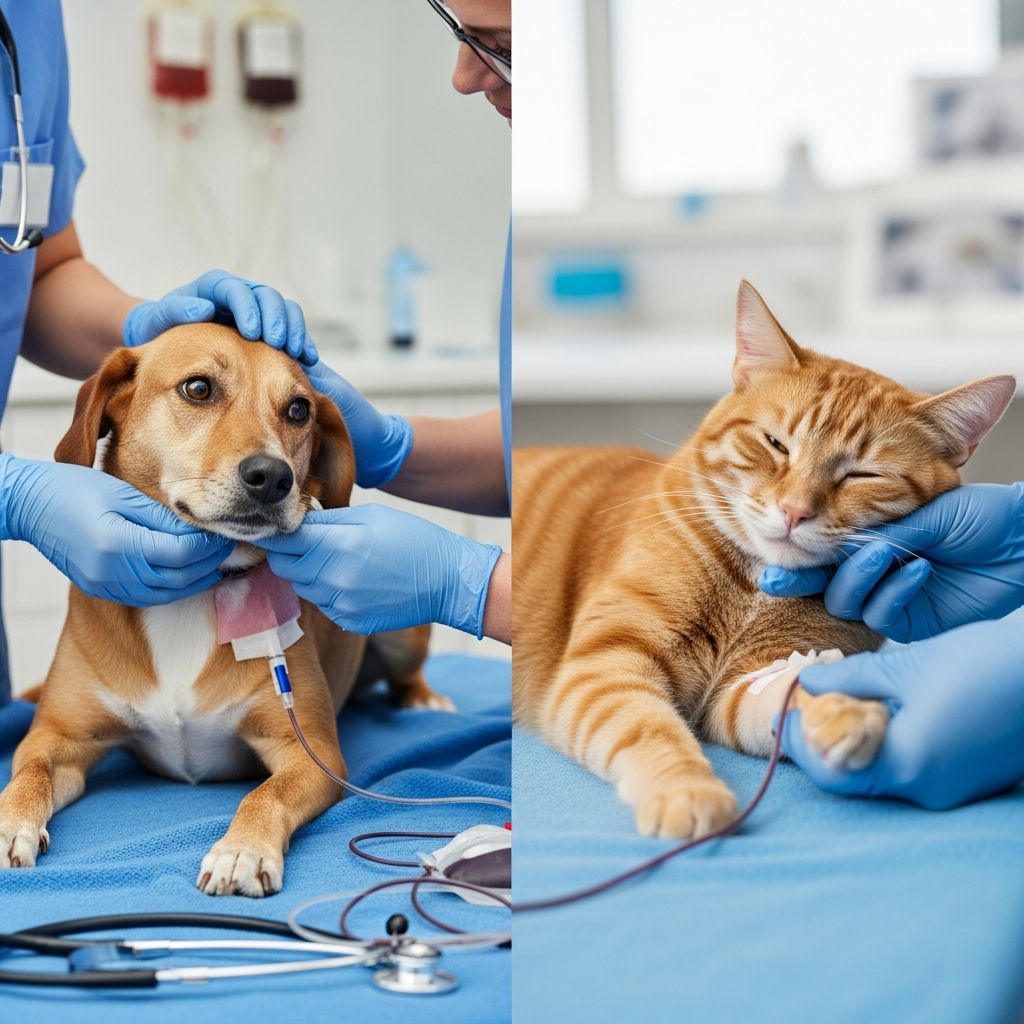 Evaluating Canine and Feline Blood Donors Comprehensive protocols for selecting and managing healthy blood donors to ensure safe transfusions in dogs and cats.