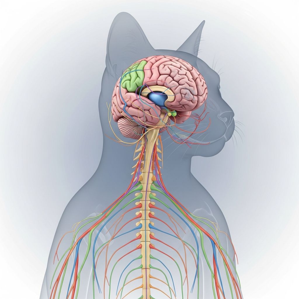Undefined: 3 Core Divisions Of The Feline Nervous System Explore the intricate feline nervous system, from brain functions to nerve pathways, vital for cat health and behavior understanding.
