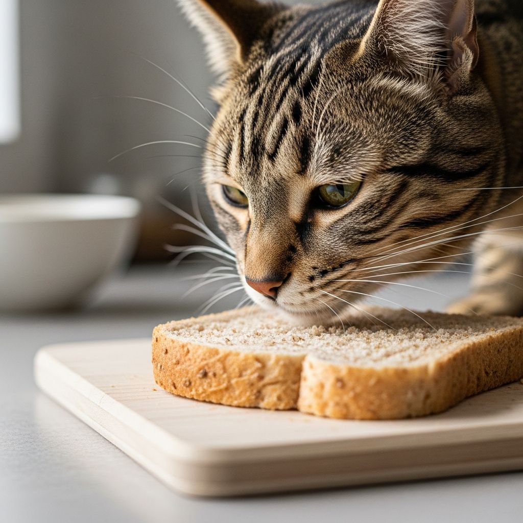 Learn whether bread is safe for cats and how to feed it responsibly.