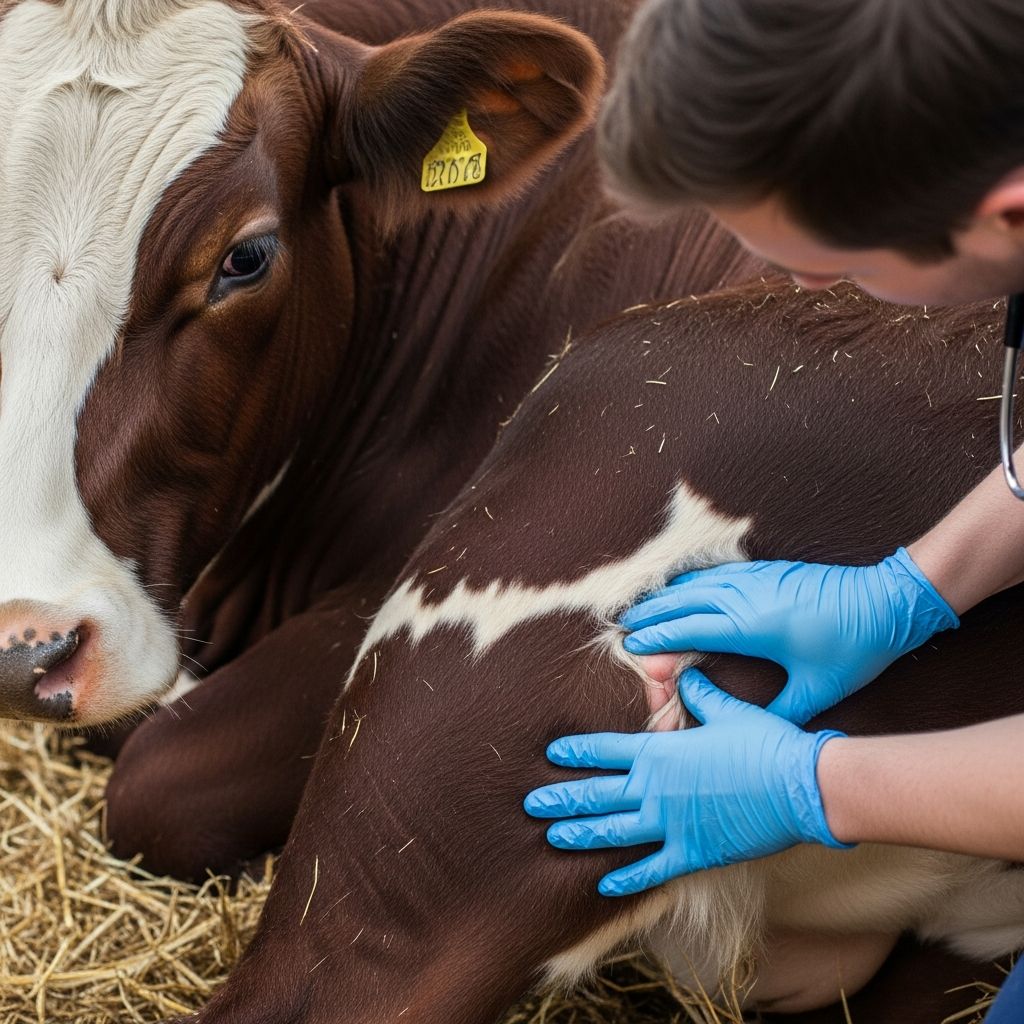 Femoral Nerve Damage in Cattle: Causes and Management Understanding quadriceps paralysis and recovery strategies in affected calves