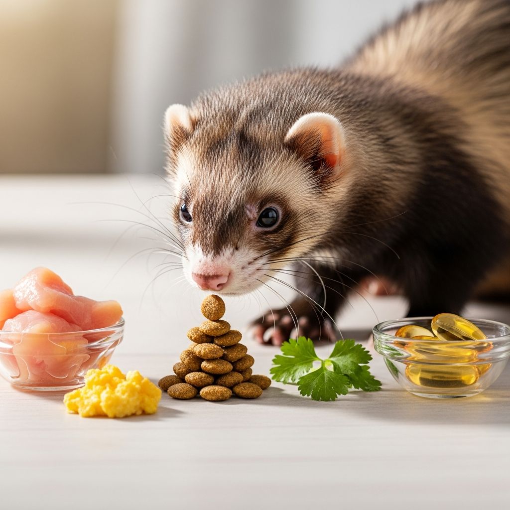 Ferret Nutrition Essentials: Complete Feeding Guide Master the art of feeding your ferret for optimal health, energy, and longevity with expert dietary guidelines.