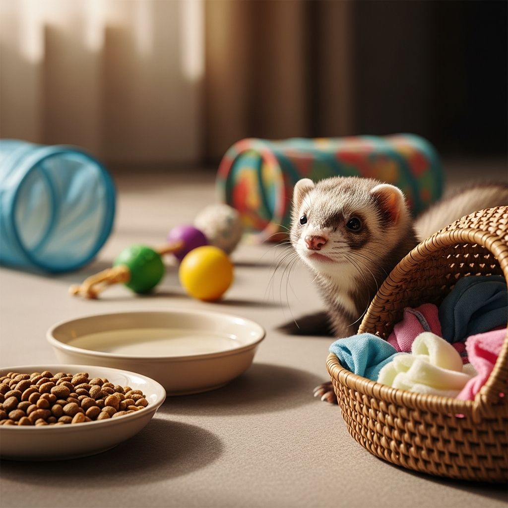 Master ferret care with expert tips on housing, diet, health, and training.