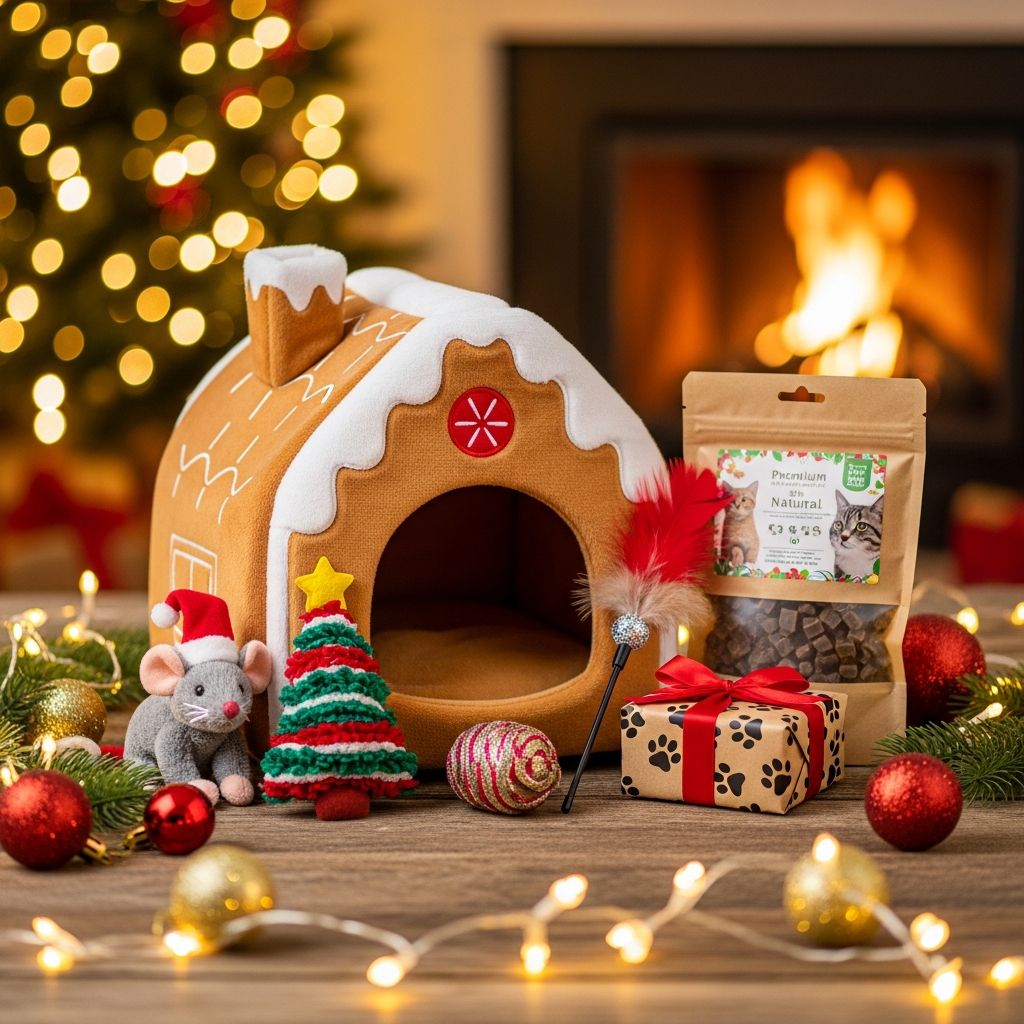 Festive Cat Gifts: Safe Treats, Toys, And Vet-Approved Tips Discover safe treats, toys, and holiday tips to make the season joyful for your cat without risks.