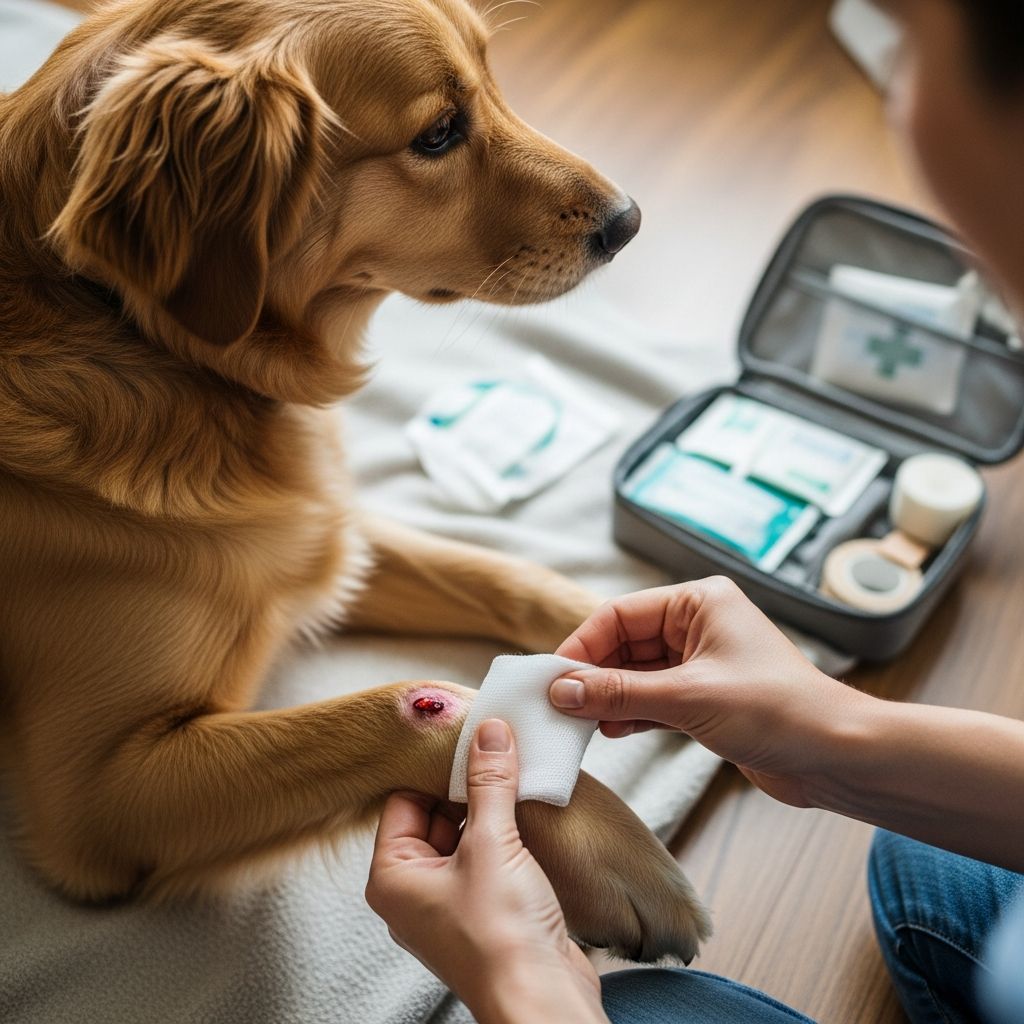 First Aid For Pet Wounds: Essential Guide For Owners Essential steps for stabilizing small animals with injuries and managing wounds effectively to promote healing.