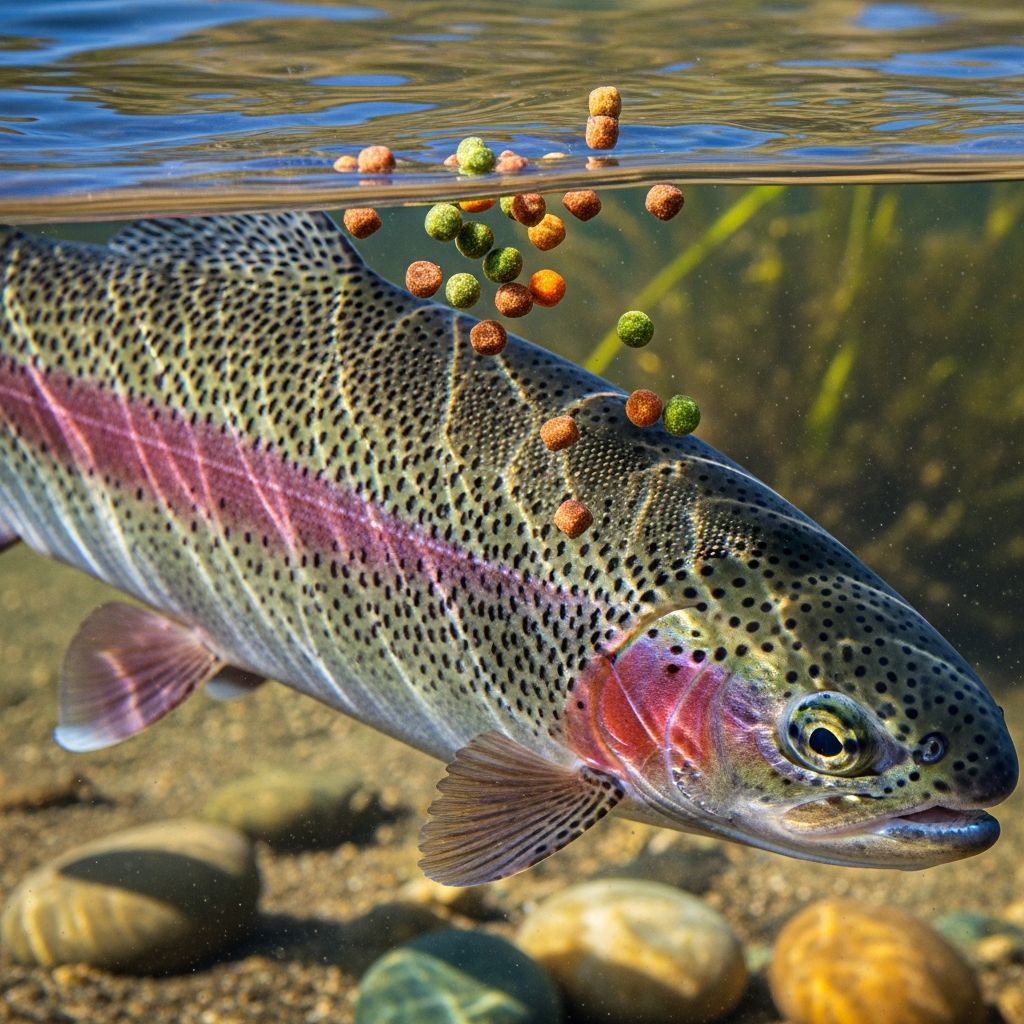 Master the principles of balanced fish diets for optimal growth, health, and aquaculture success in captive environments.